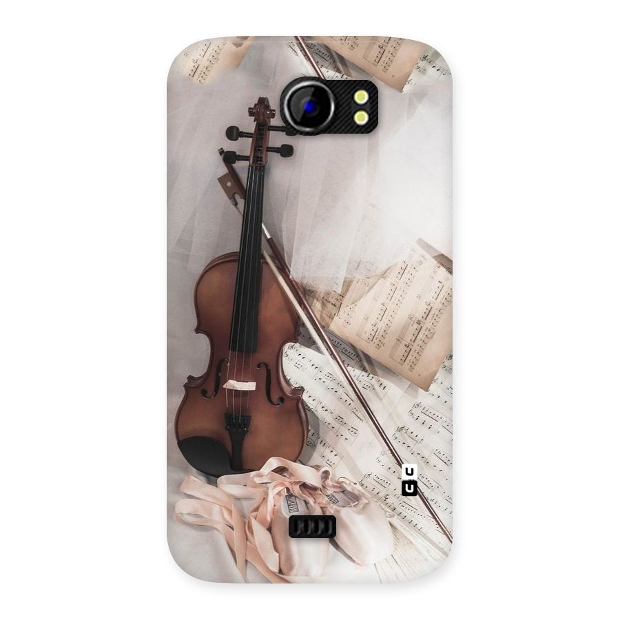 Guitar And Co Back Case for Micromax Canvas 2 A110