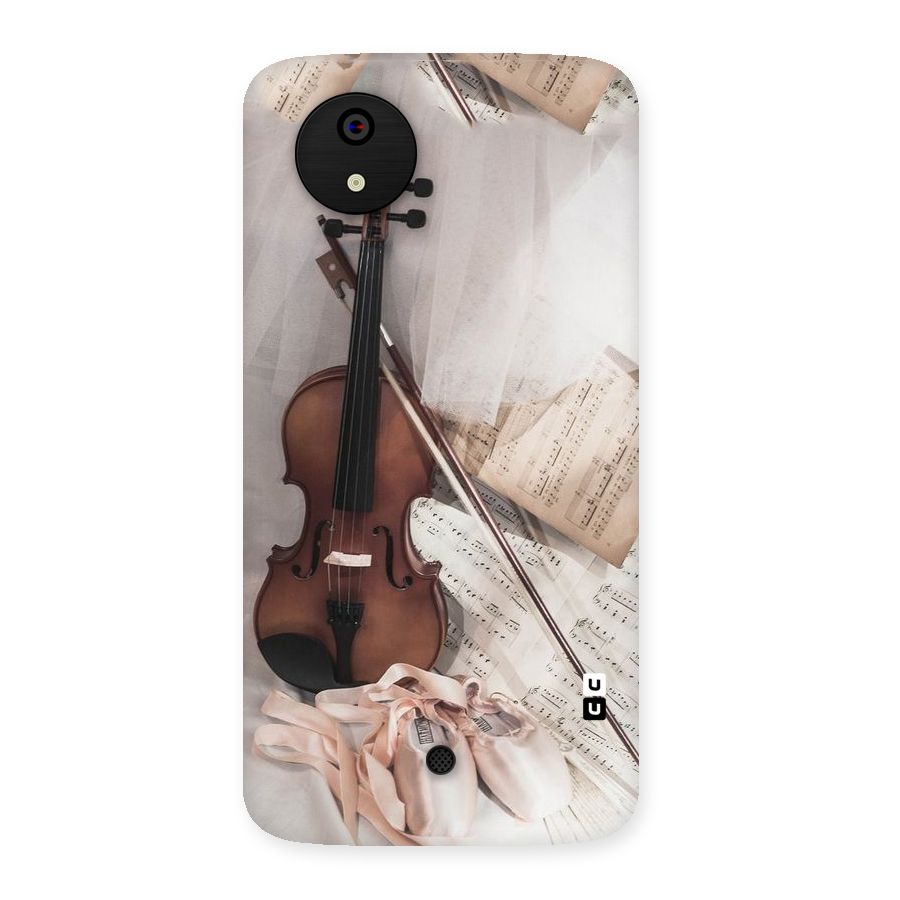 Guitar And Co Back Case for Micromax Canvas A1