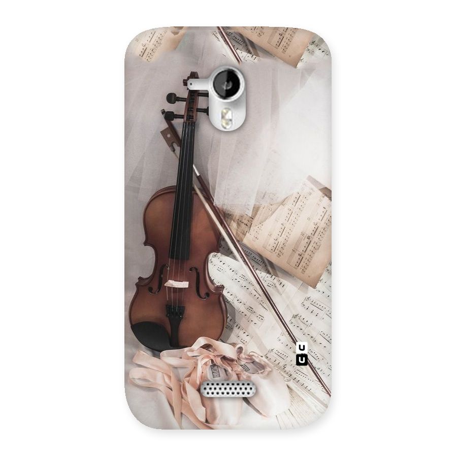 Guitar And Co Back Case for Micromax Canvas HD A116