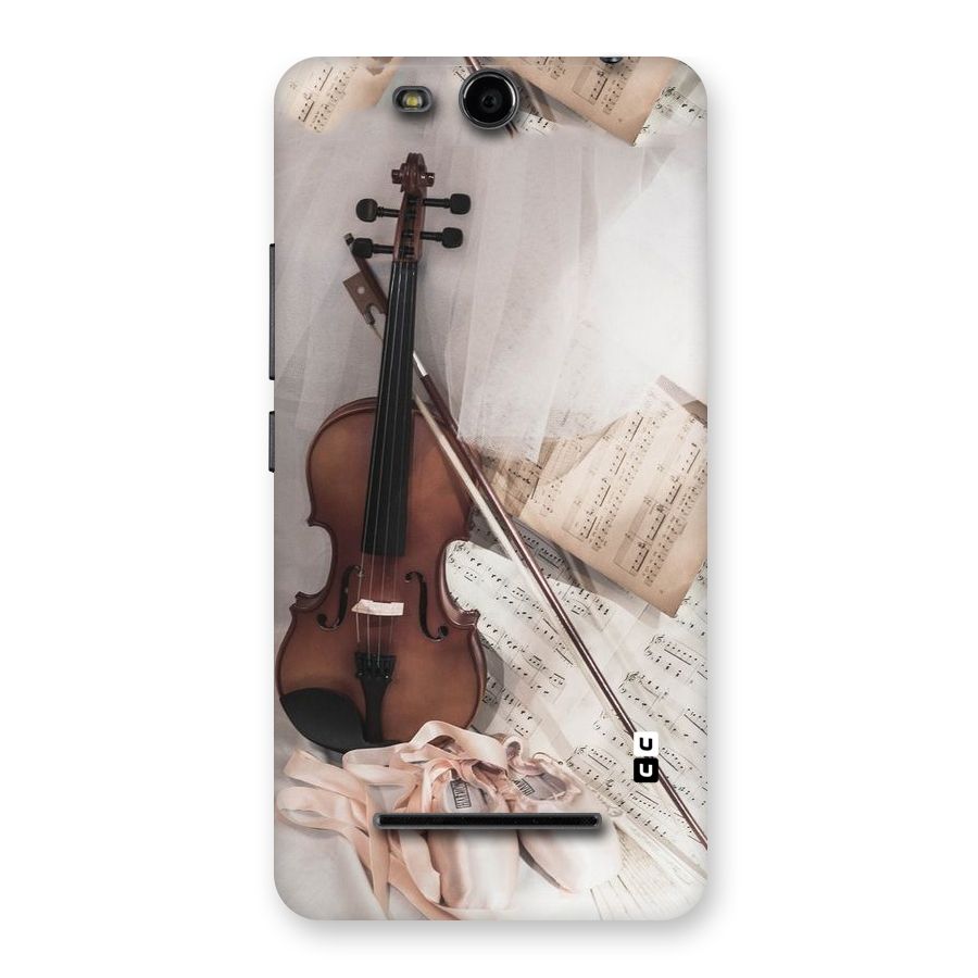 Guitar And Co Back Case for Micromax Canvas Juice 3 Q392