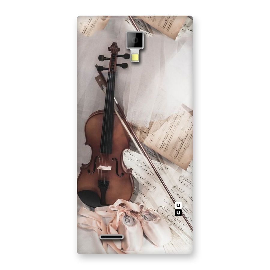 Guitar And Co Back Case for Micromax Canvas Xpress A99