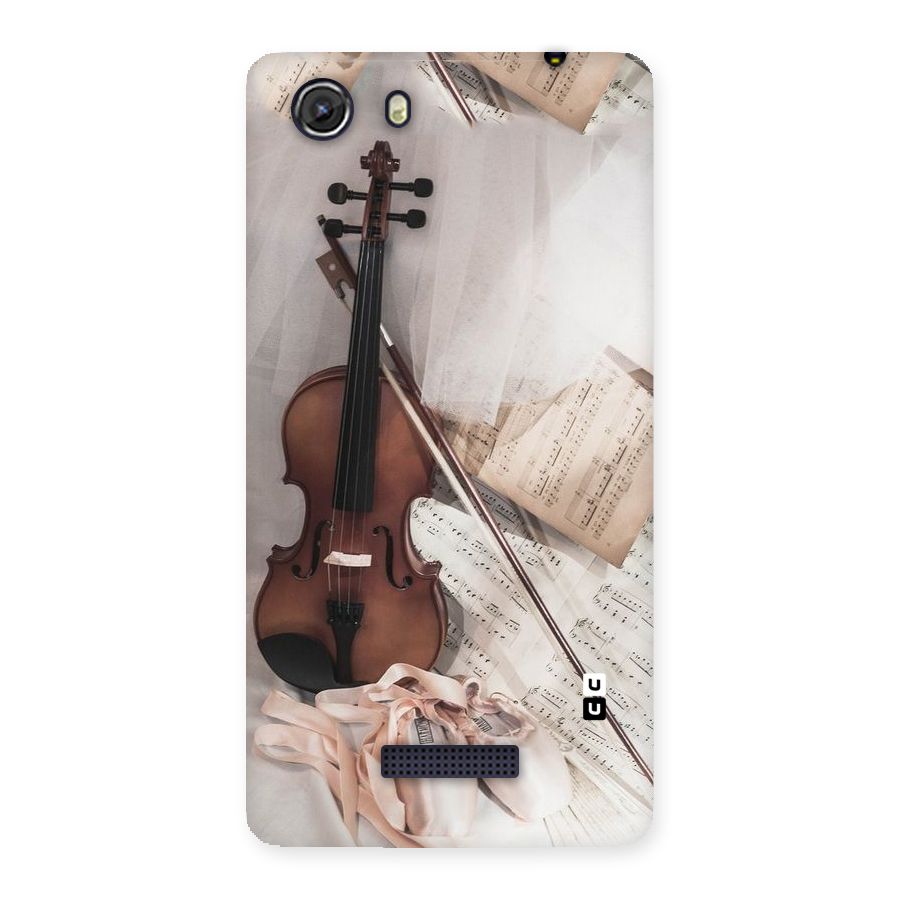 Guitar And Co Back Case for Micromax Unite 3