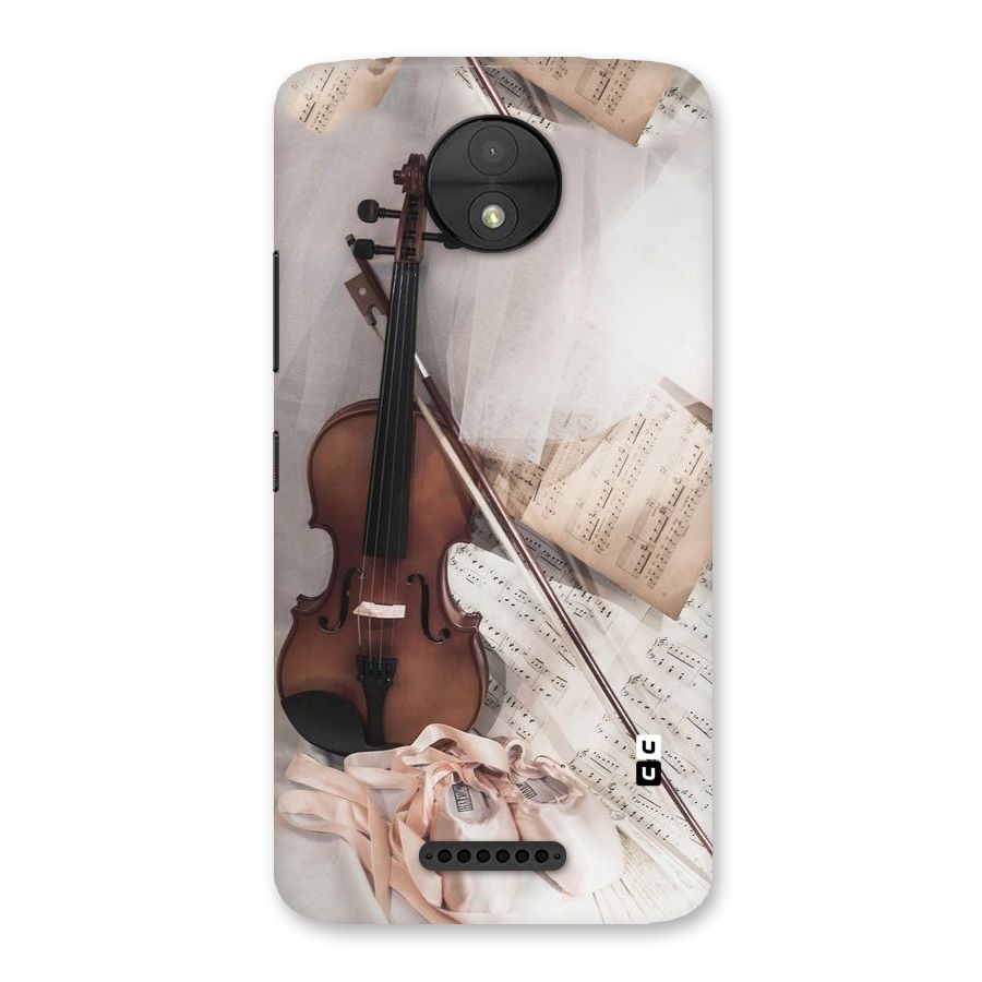 Guitar And Co Back Case for Moto C