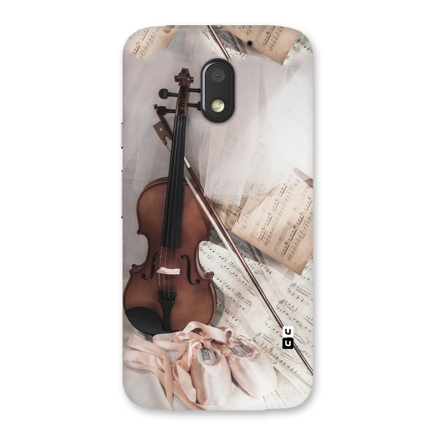 Guitar And Co Back Case for Moto E3 Power