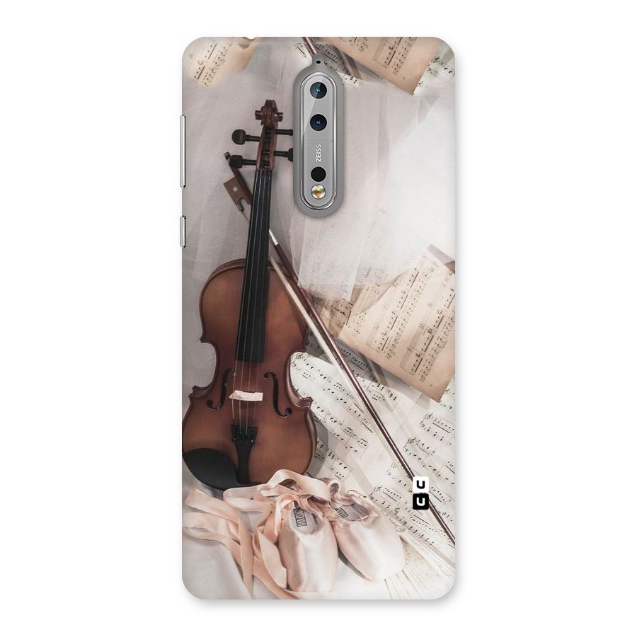 Guitar And Co Back Case for Nokia 8