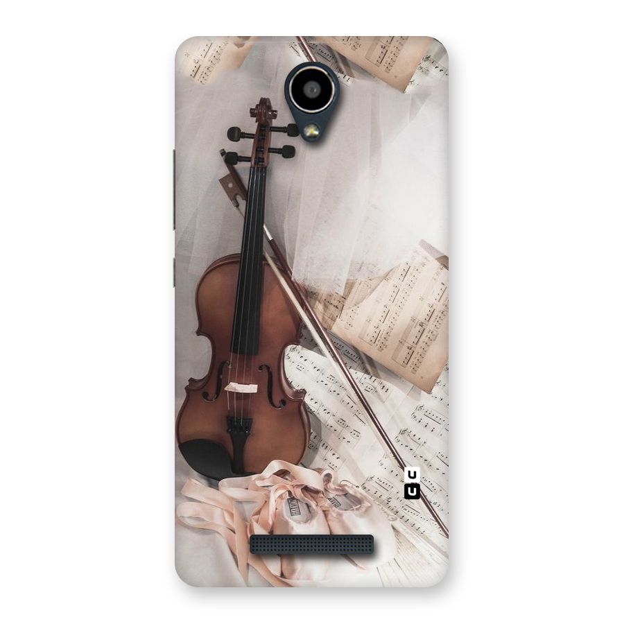 Guitar And Co Back Case for Redmi Note 2