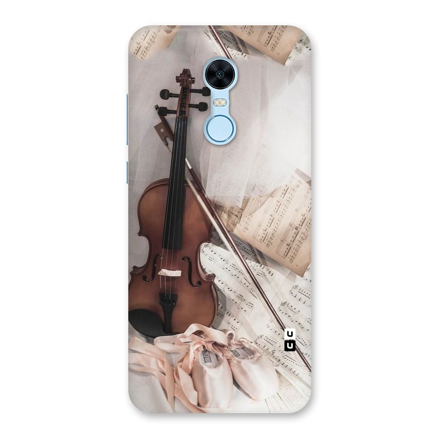 Guitar And Co Back Case for Redmi Note 5