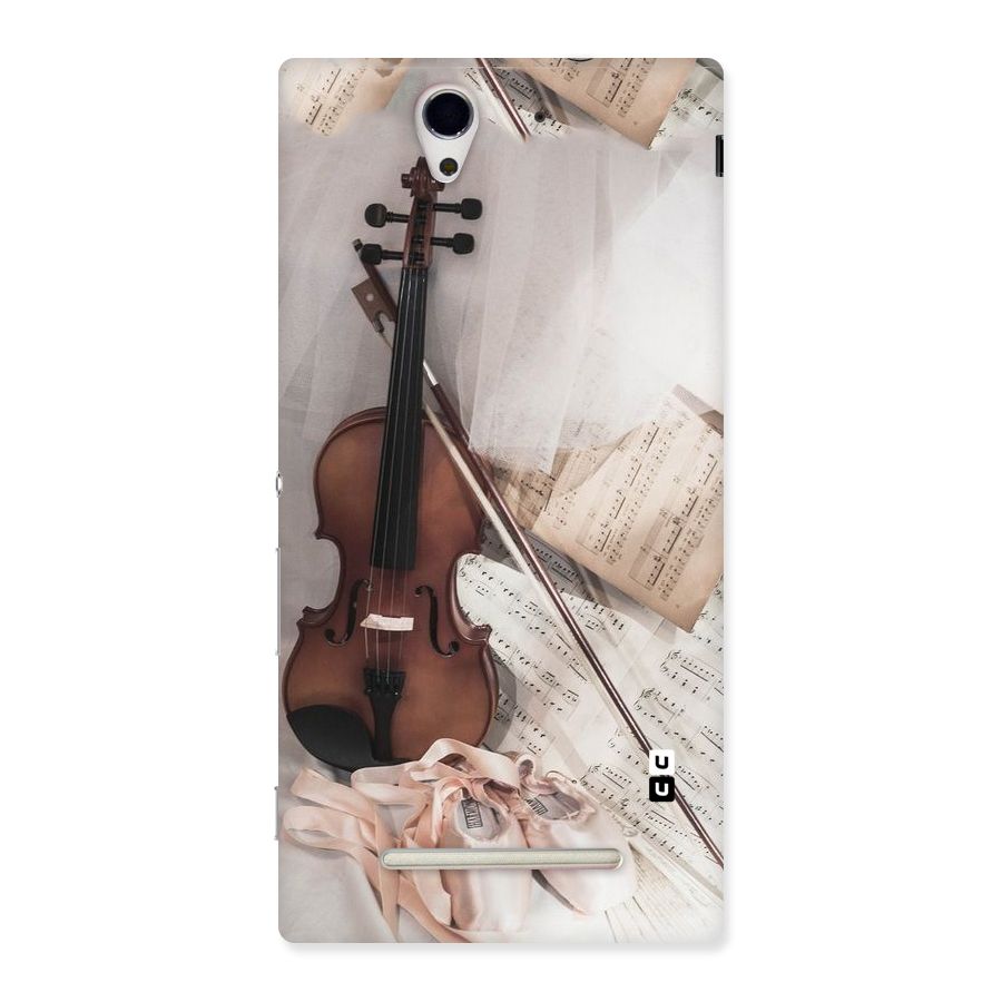 Guitar And Co Back Case for Sony Xperia C3