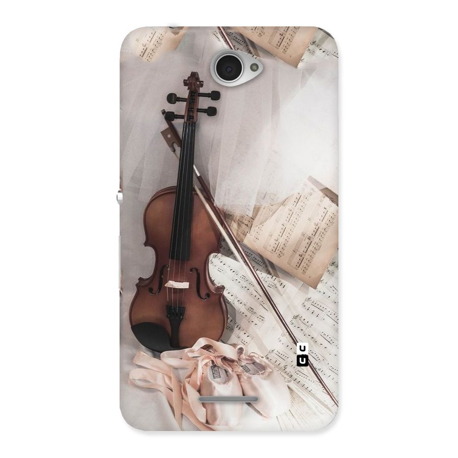 Guitar And Co Back Case for Sony Xperia E4