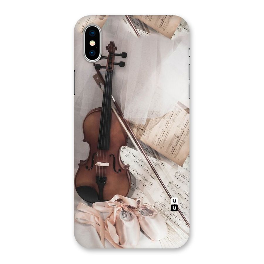 Guitar And Co Back Case for iPhone XS