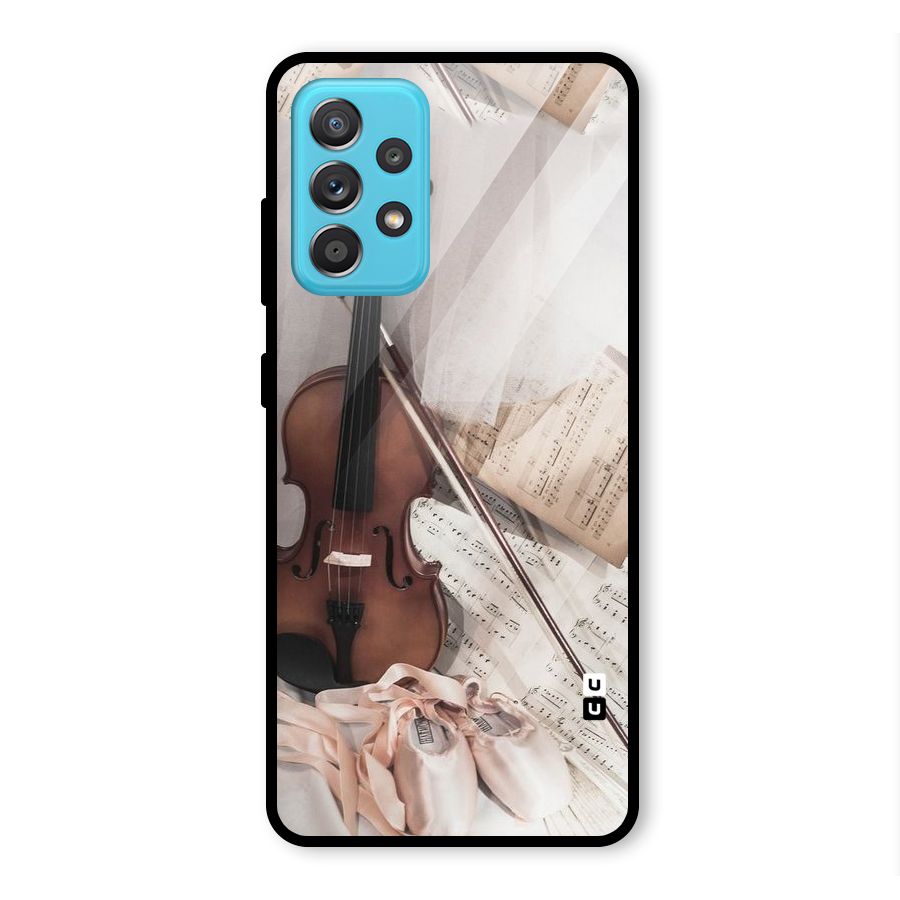 Guitar And Co Glass Back Case for Galaxy A52