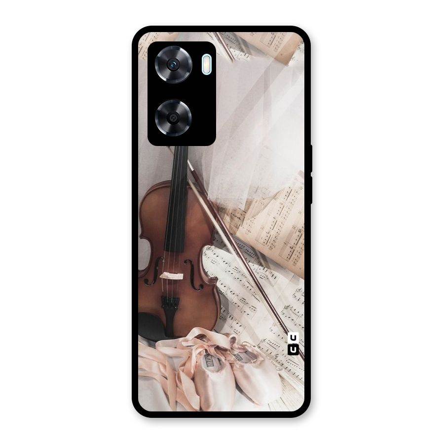 Guitar And Co Glass Back Case for Oppo A77