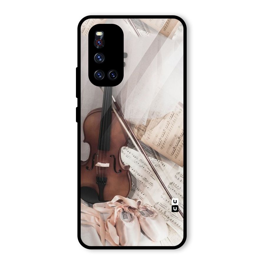 Guitar And Co Glass Back Case for Vivo V19