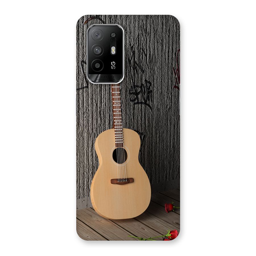 Guitar Classic Back Case for Oppo F19 Pro Plus 5G
