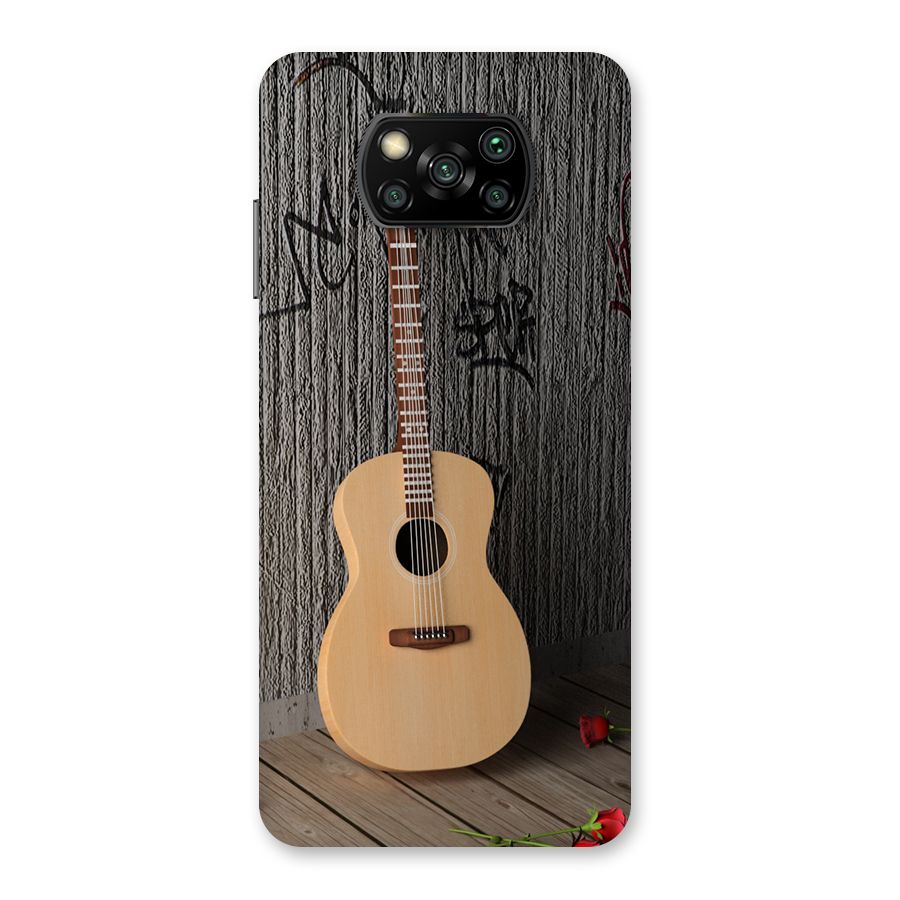 Guitar Classic Back Case for Poco X3