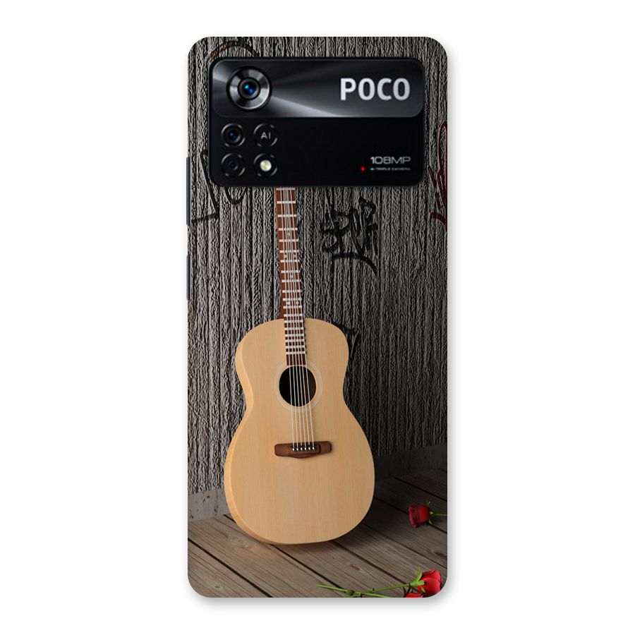 Guitar Classic Back Case for Poco X4 Pro 5G