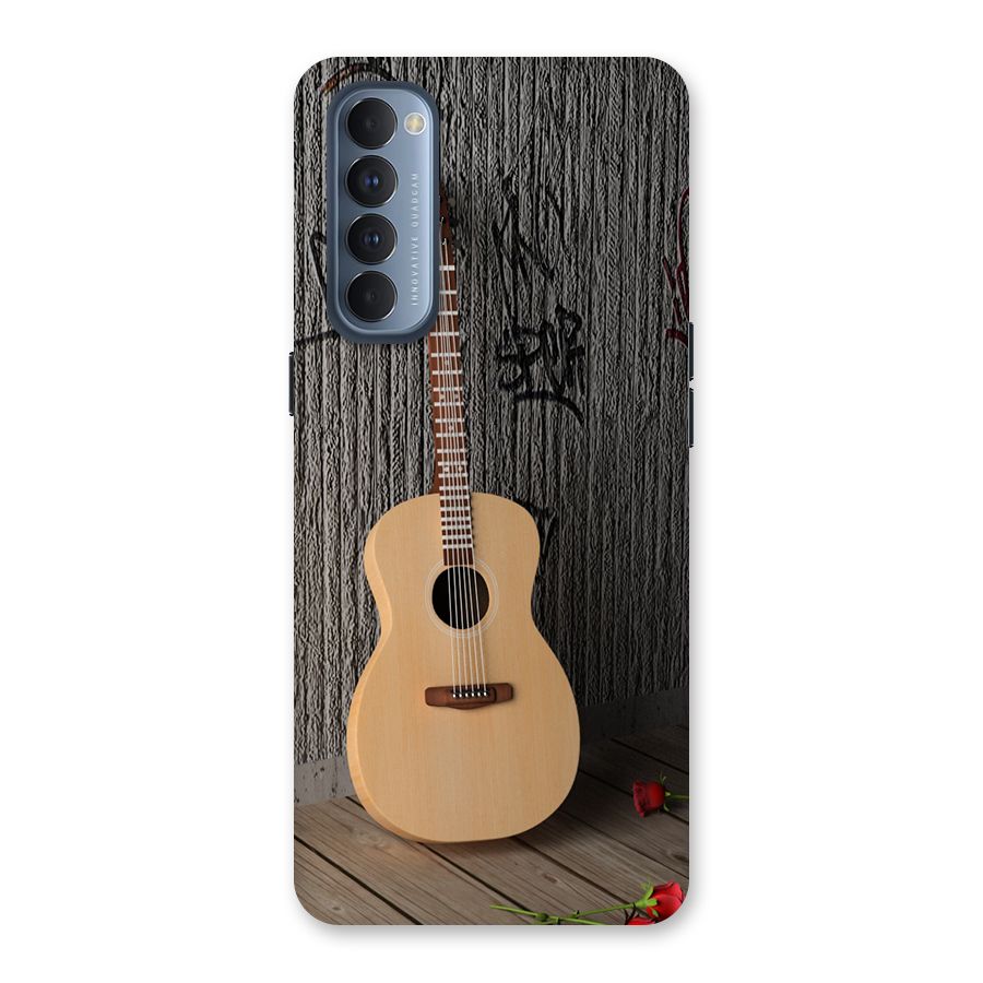 Guitar Classic Back Case for Reno4 Pro