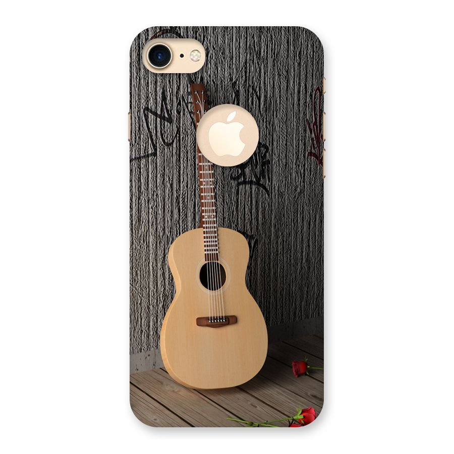 Guitar Classic Back Case for iPhone 7 Logo Cut
