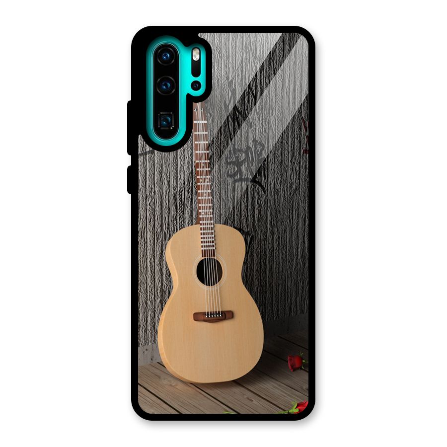 Guitar Classic Glass Back Case for Huawei P30 Pro