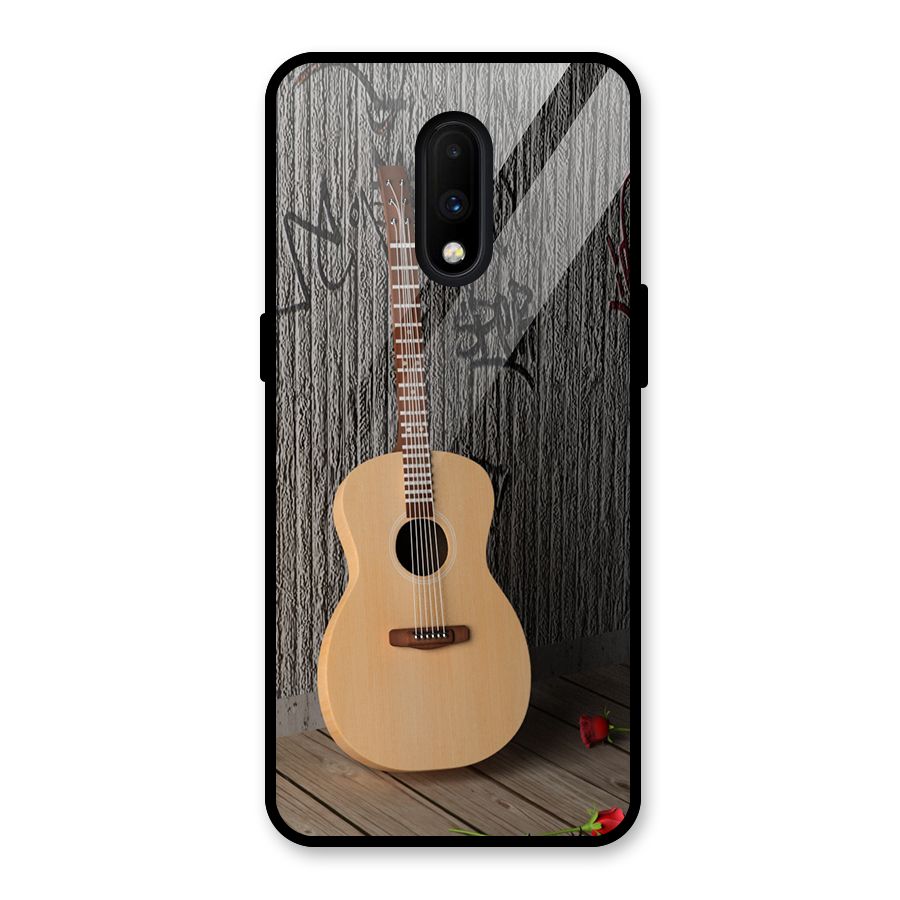 Guitar Classic Glass Back Case for OnePlus 7