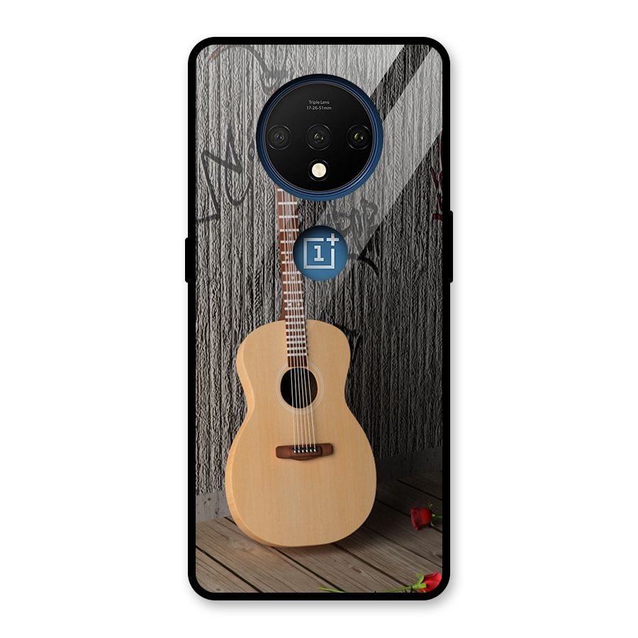 Guitar Classic Glass Back Case for OnePlus 7T