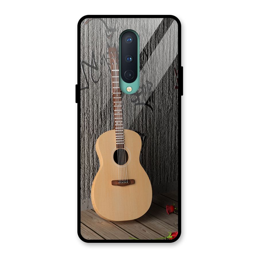 Guitar Classic Glass Back Case for OnePlus 8
