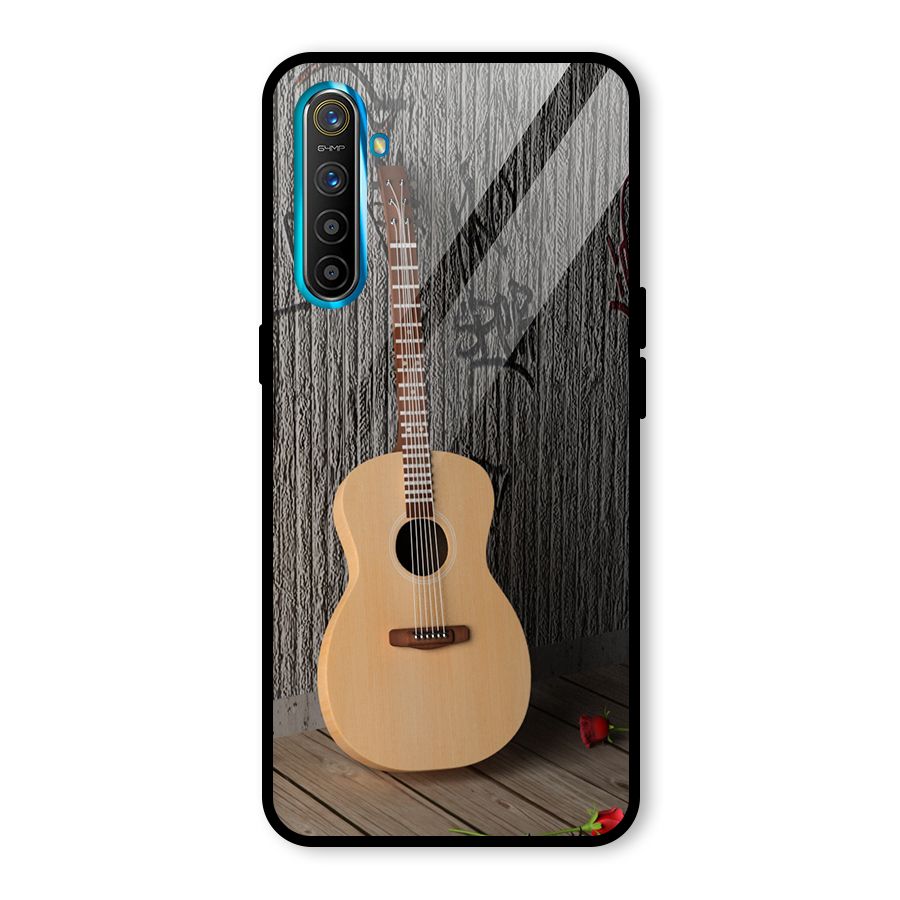 Guitar Classic Glass Back Case for Realme X2