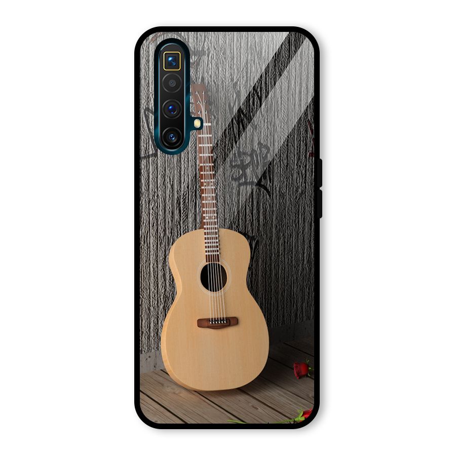 Guitar Classic Glass Back Case for Realme X3