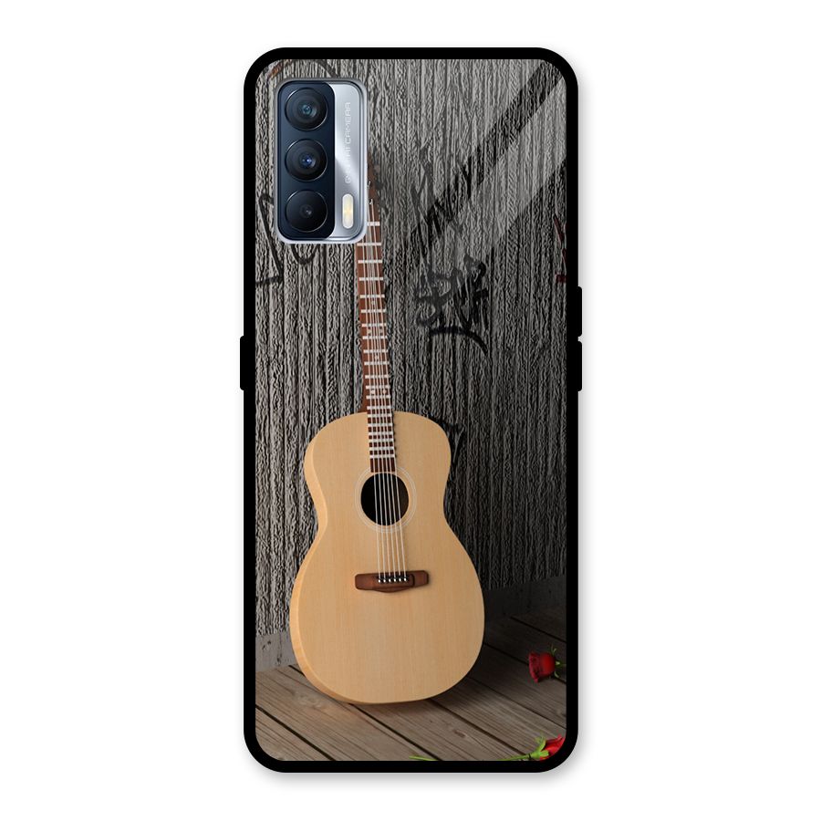 Guitar Classic Glass Back Case for Realme X7