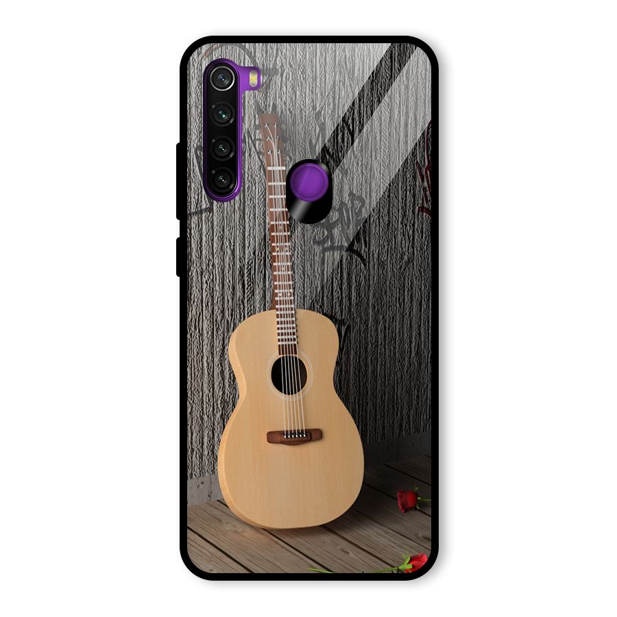 Guitar Classic Glass Back Case for Redmi Note 8