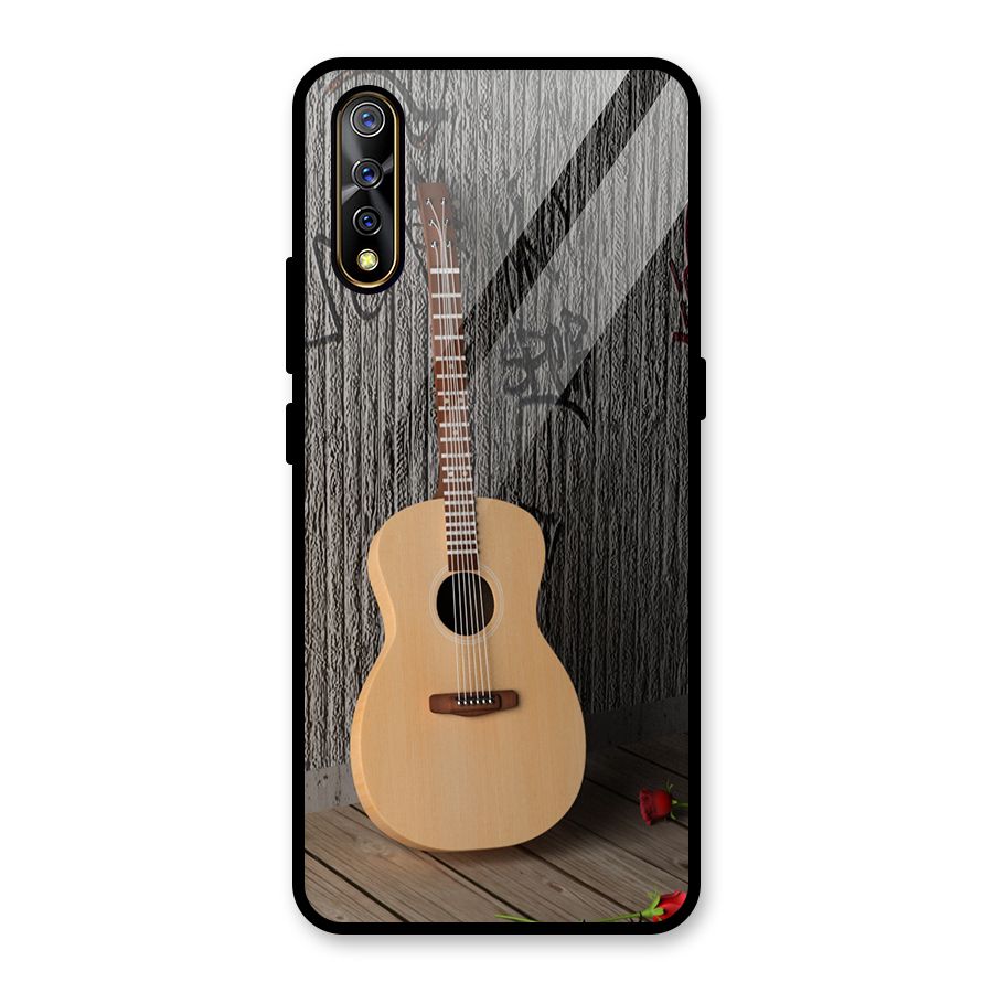 Guitar Classic Glass Back Case for Vivo S1