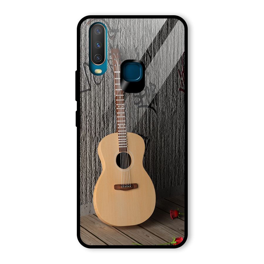 Guitar Classic Glass Back Case for Vivo U10