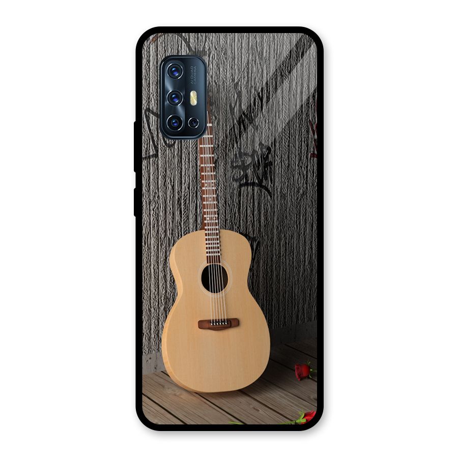 Guitar Classic Glass Back Case for Vivo V17