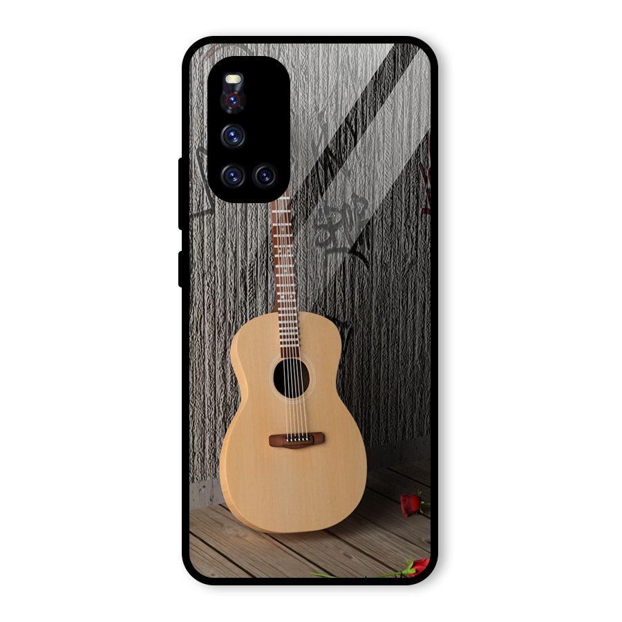 Guitar Classic Glass Back Case for Vivo V19