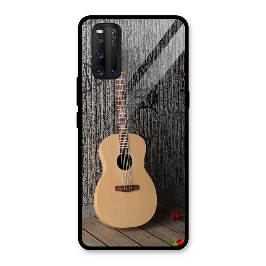 Guitar Classic Glass Back Case for Vivo iQOO 3