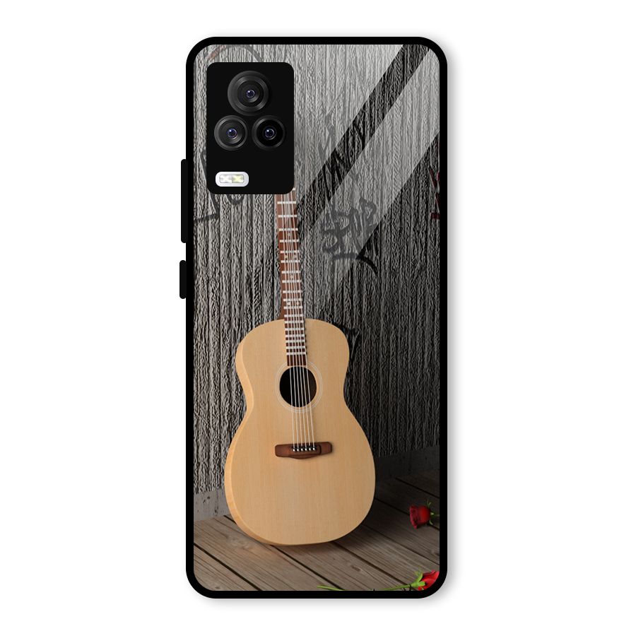 Guitar Classic Glass Back Case for Vivo iQOO 7 Legend 5G