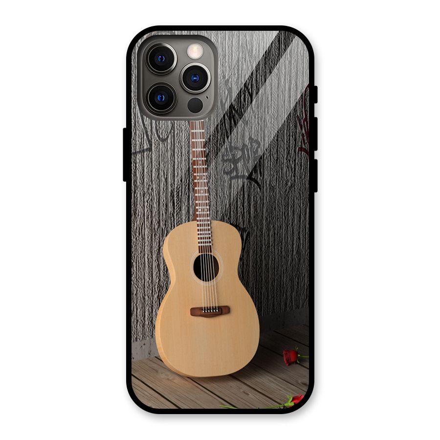 Guitar Classic Glass Back Case for iPhone 12 Pro