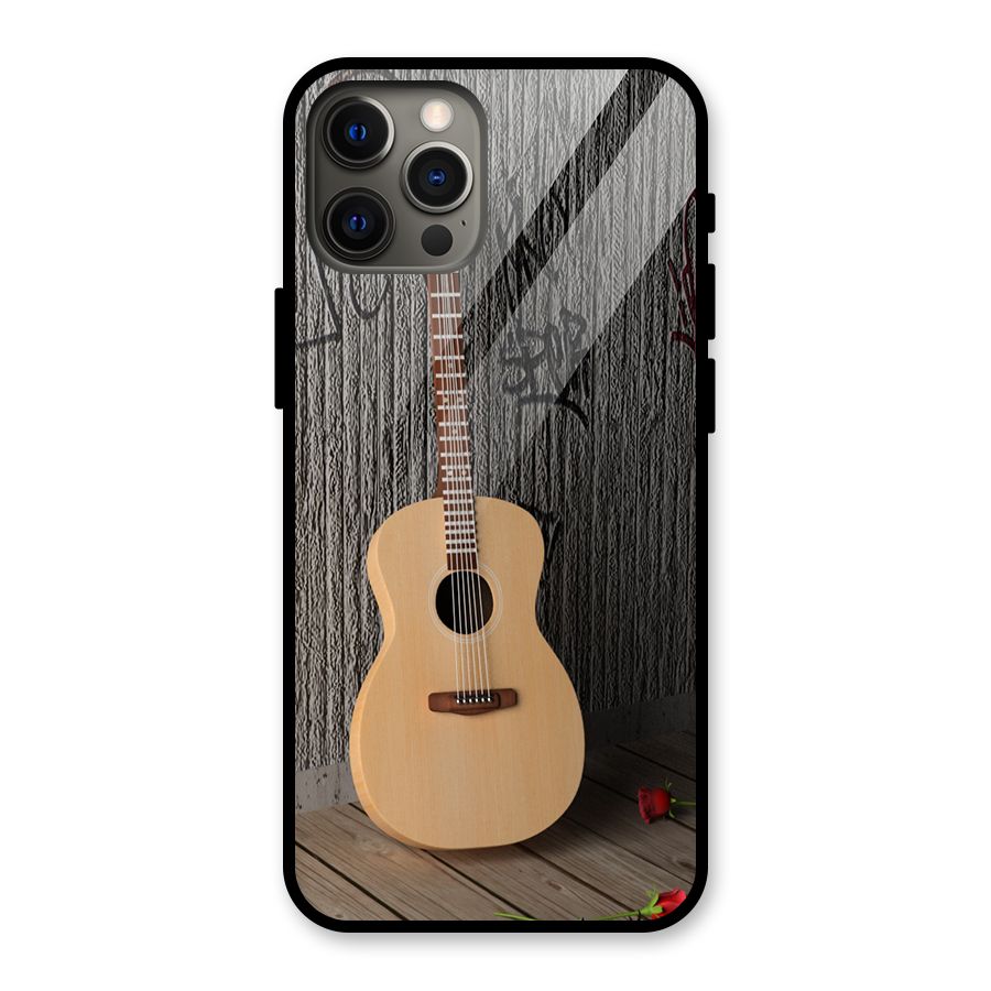 Guitar Classic Glass Back Case for iPhone 12 Pro Max
