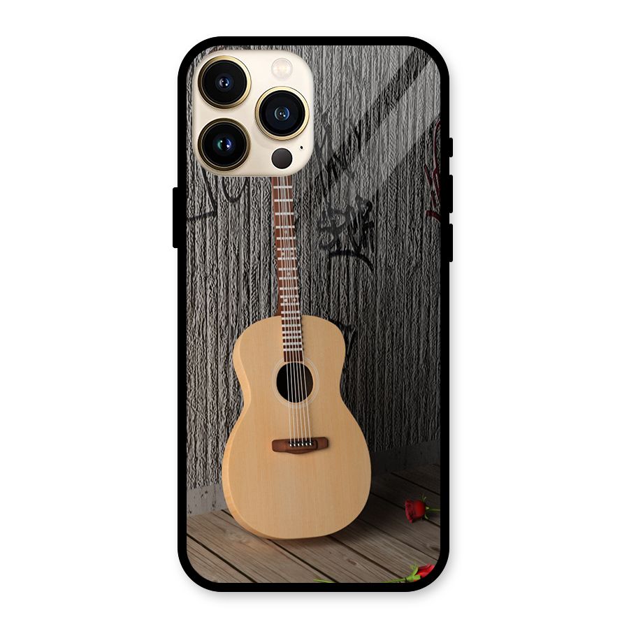 Guitar Classic Glass Back Case for iPhone 13 Pro Max