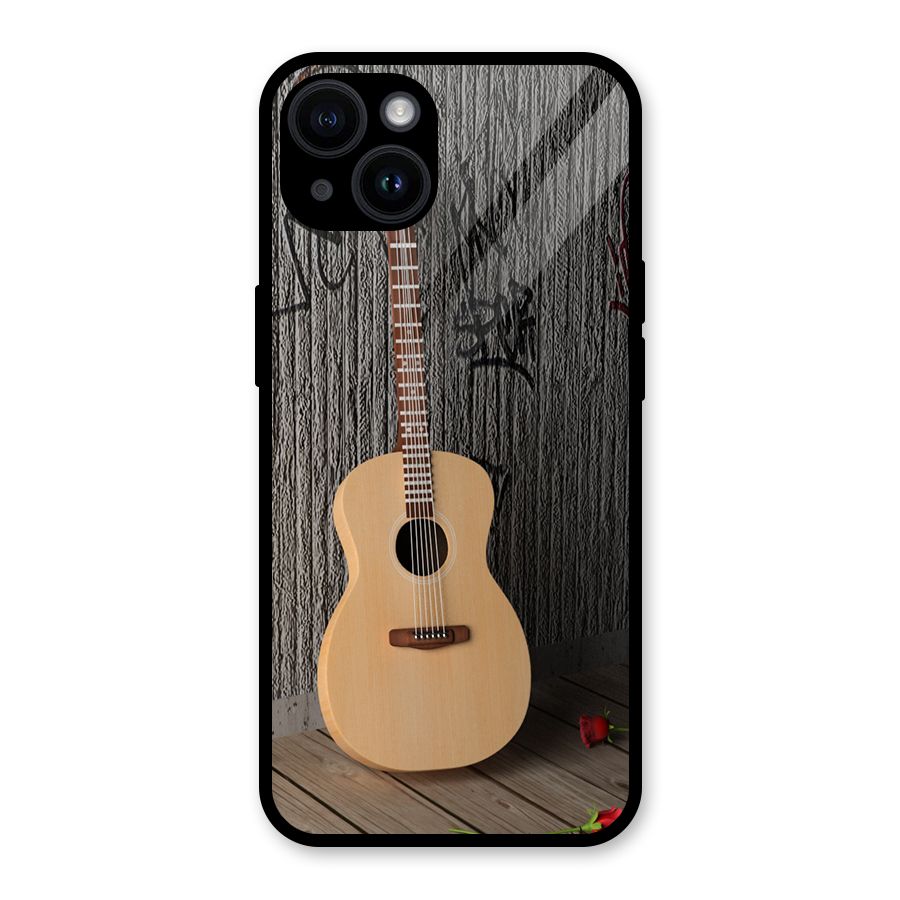 Guitar Classic Glass Back Case for iPhone 14