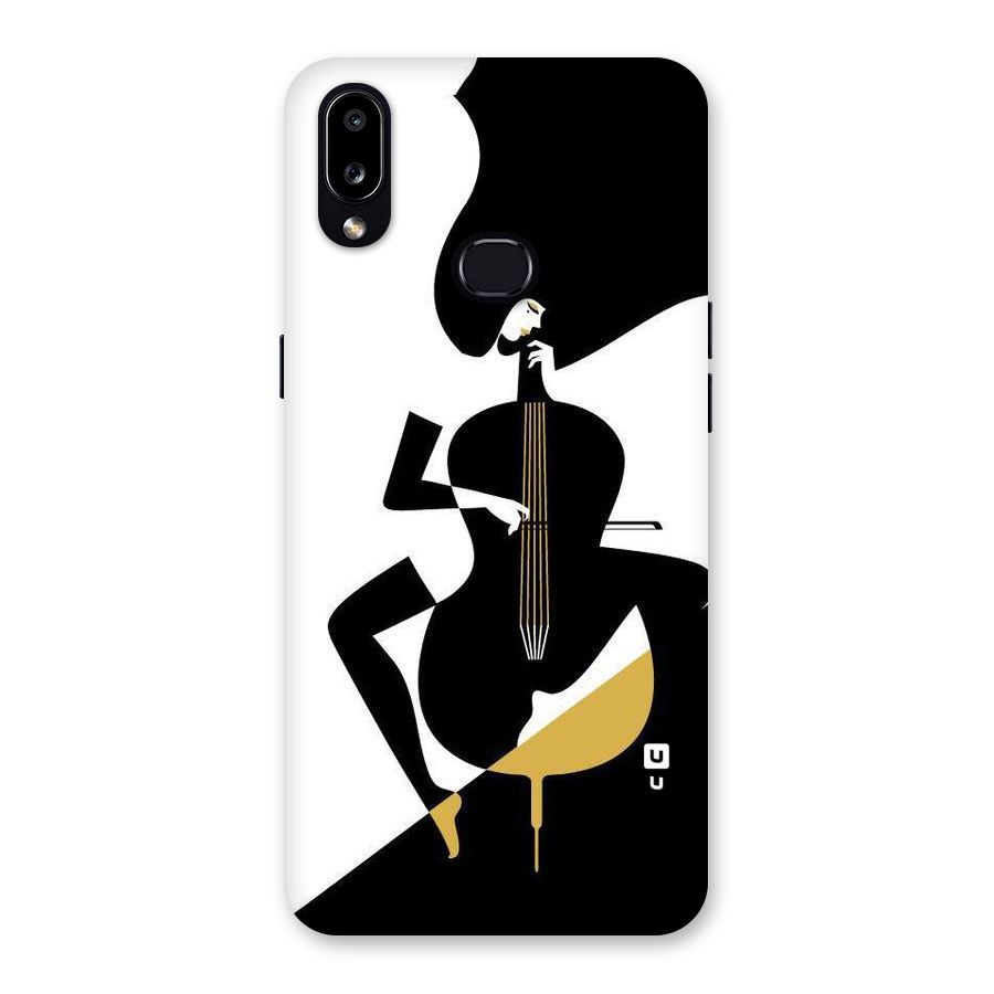 Guitar Women Back Case for Galaxy A10s