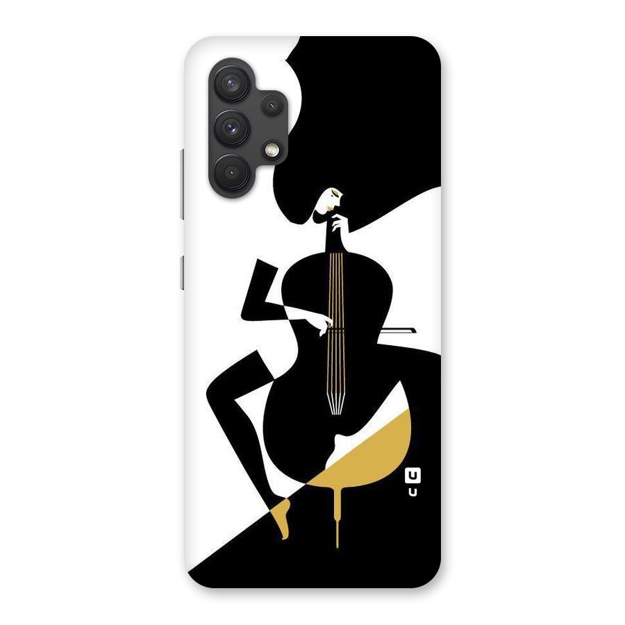 Guitar Women Back Case for Galaxy A32