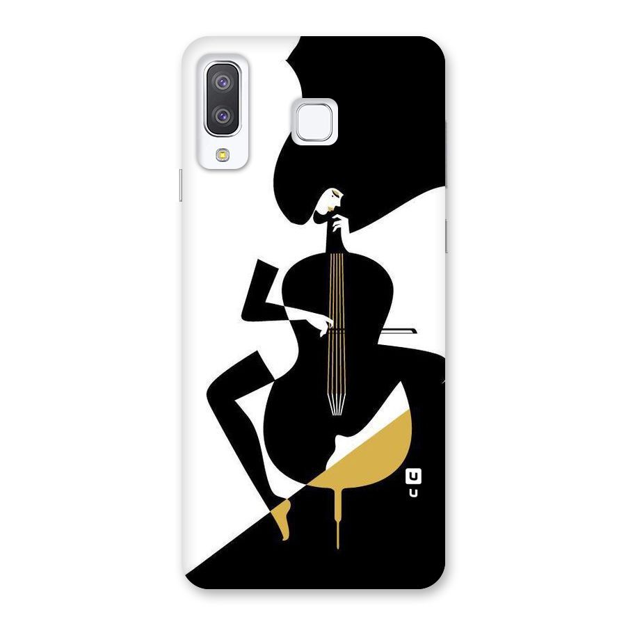 Guitar Women Back Case for Galaxy A8 Star