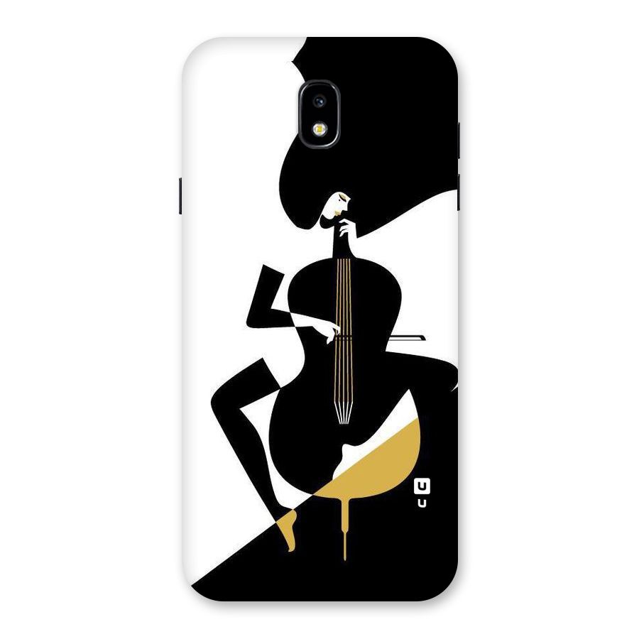 Guitar Women Back Case for Galaxy J7 Pro