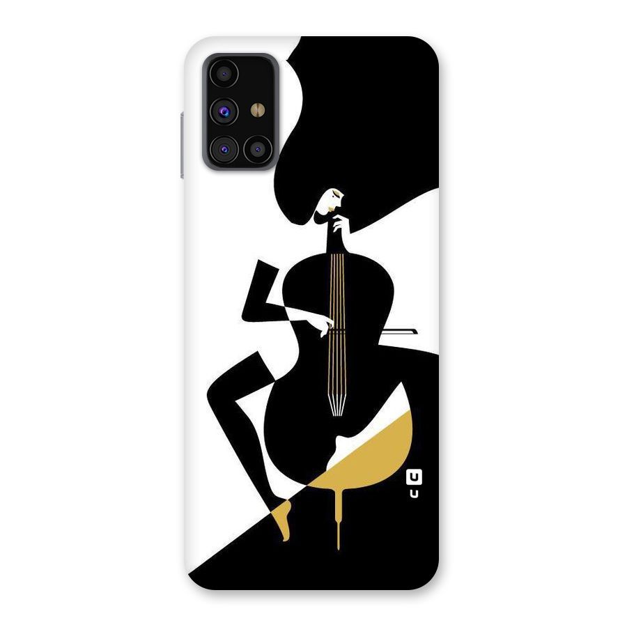 Guitar Women Back Case for Galaxy M31s