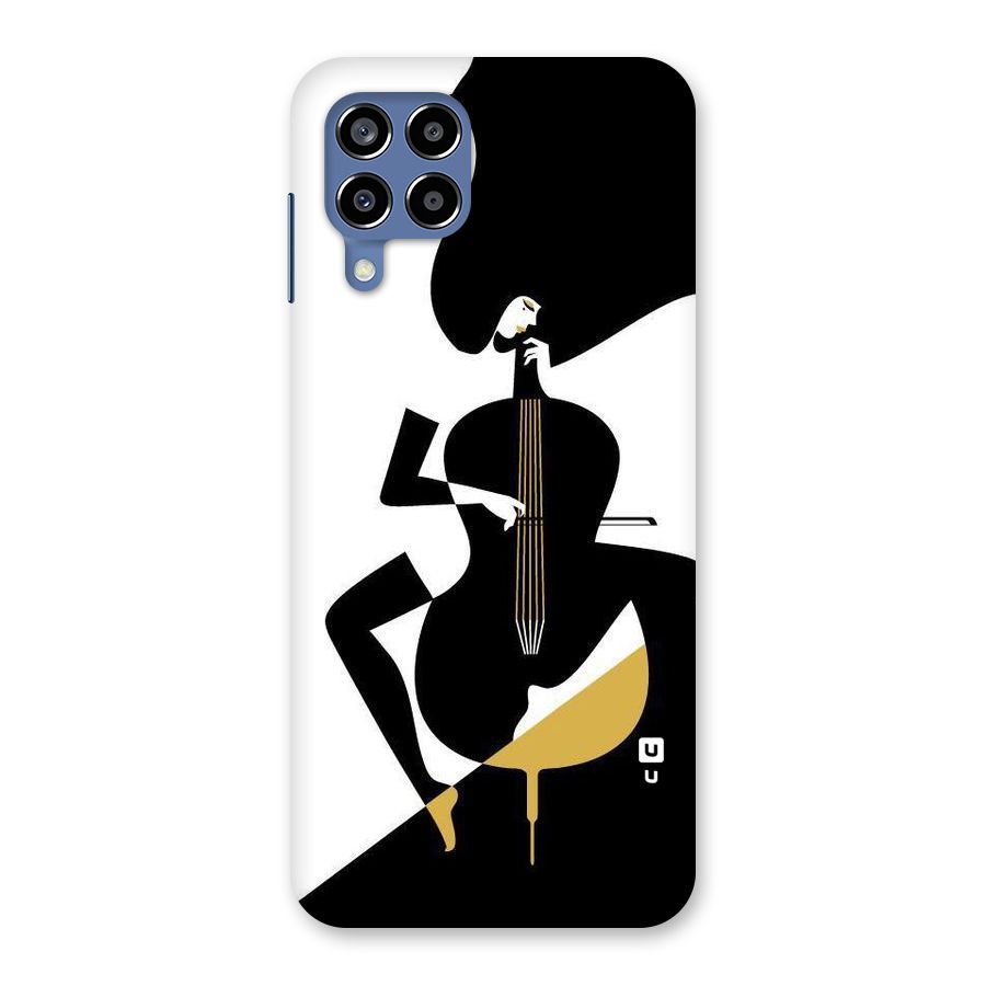 Guitar Women Back Case for Galaxy M53 5G