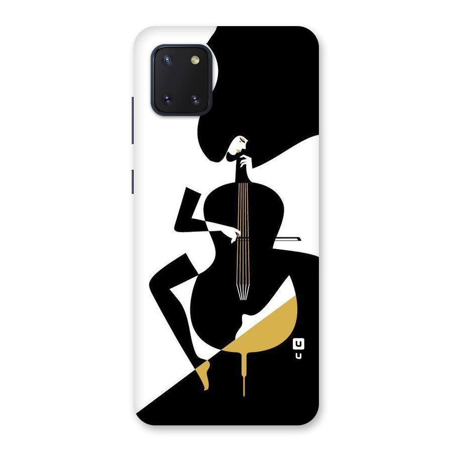 Guitar Women Back Case for Galaxy Note 10 Lite