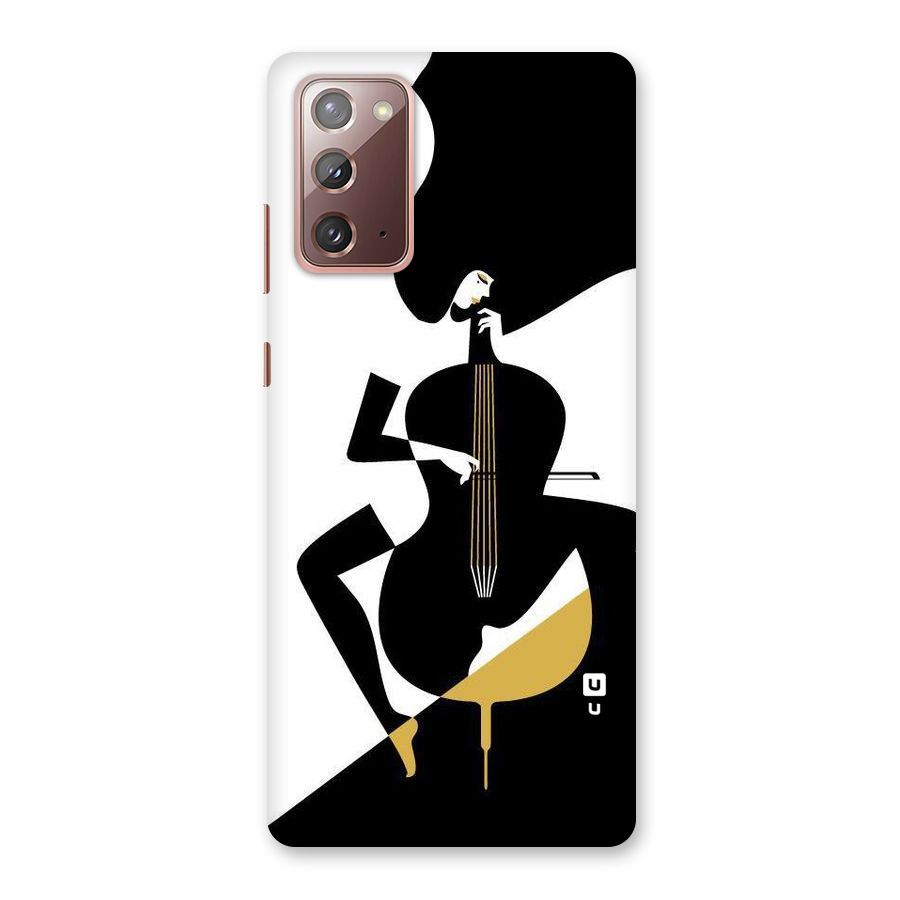 Guitar Women Back Case for Galaxy Note 20