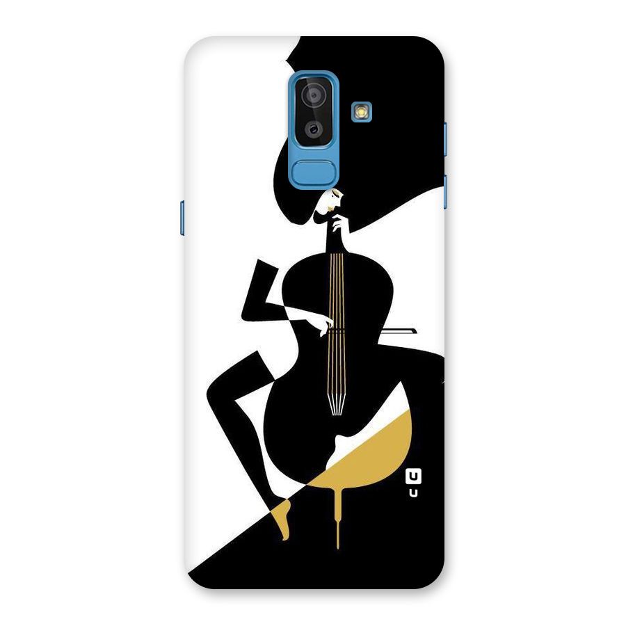 Guitar Women Back Case for Galaxy On8 (2018)