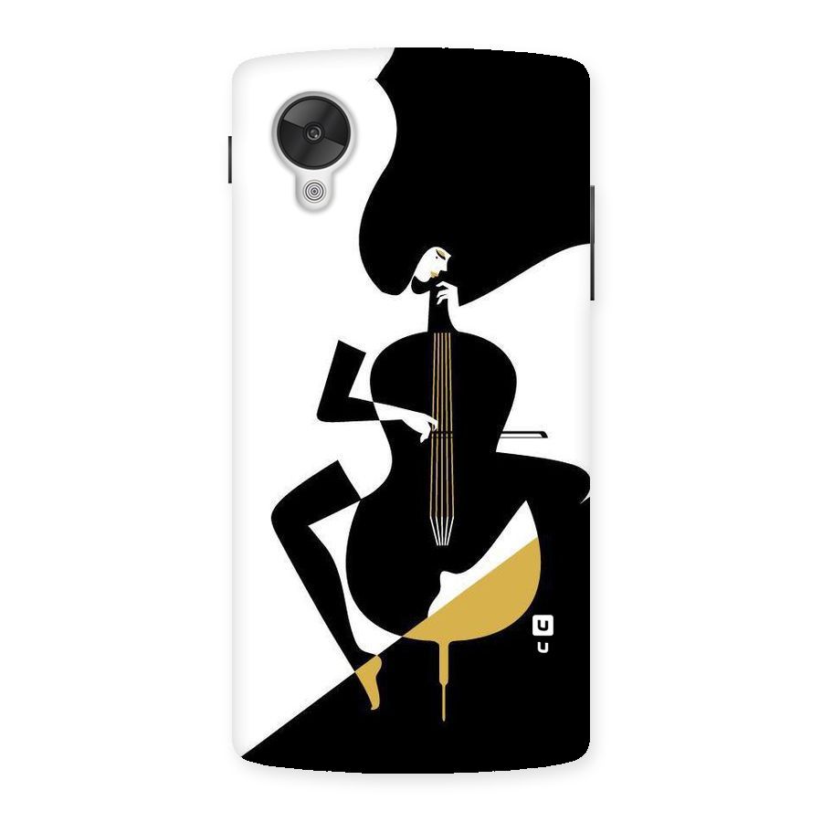 Guitar Women Back Case for Google Nexsus 5